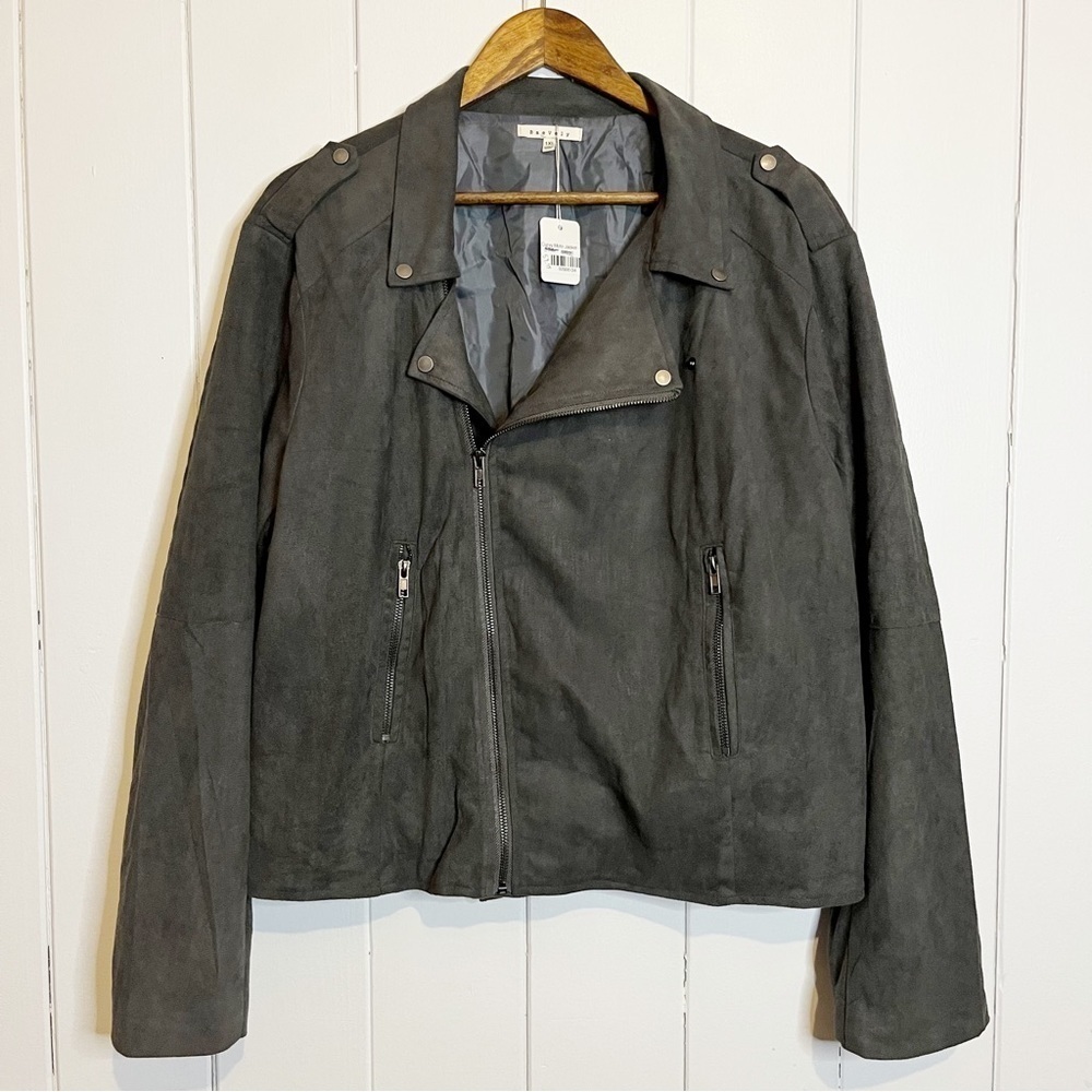 BaeVely Curvy Moto Jacket. Size 1XL.